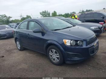  Salvage Chevrolet Sonic