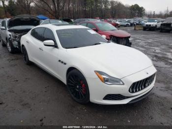  Salvage Maserati Quattroporte