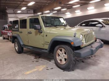  Salvage Jeep Wrangler