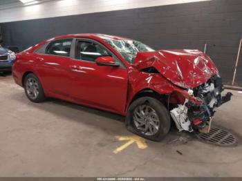  Salvage Hyundai ELANTRA