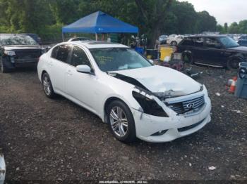  Salvage INFINITI G37x