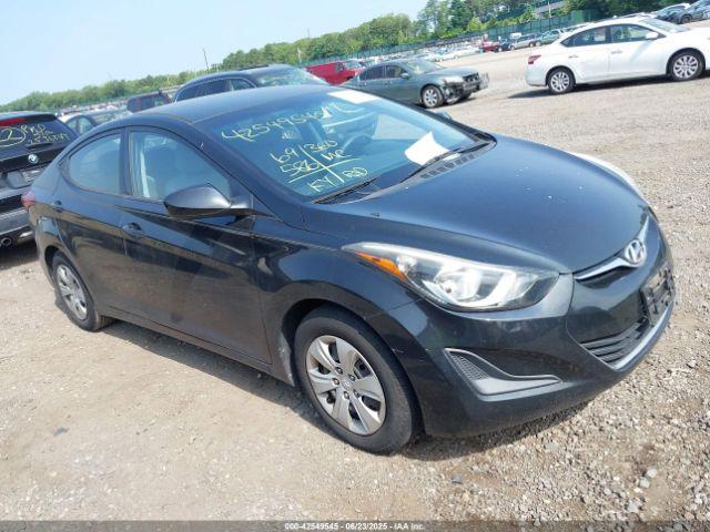  Salvage Hyundai ELANTRA