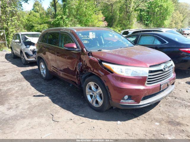  Salvage Toyota Highlander