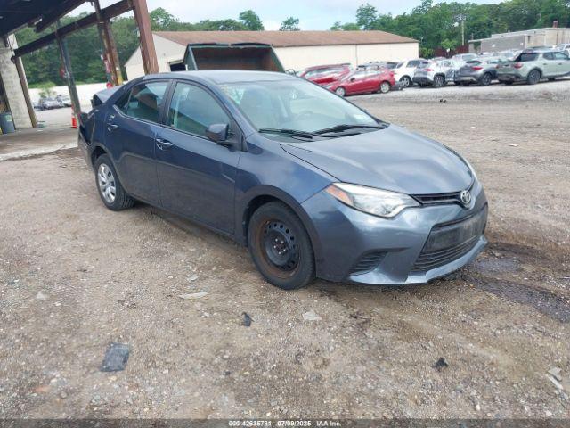  Salvage Toyota Corolla
