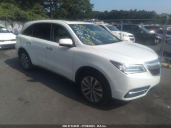  Salvage Acura MDX