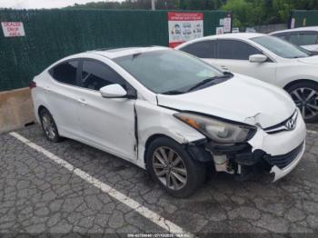  Salvage Hyundai ELANTRA