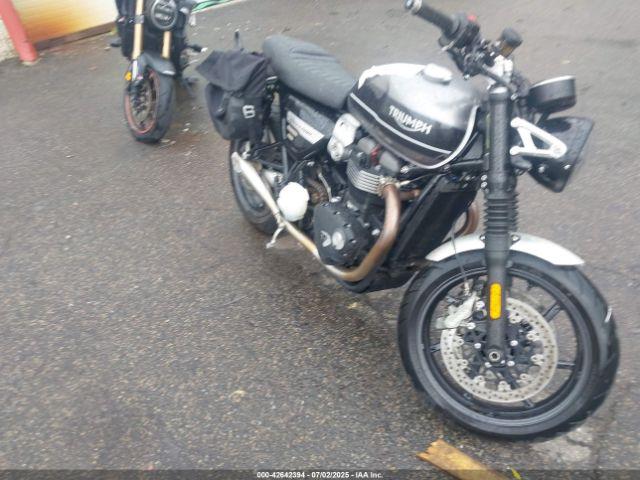  Salvage Triumph Motorcycle Speed Twin
