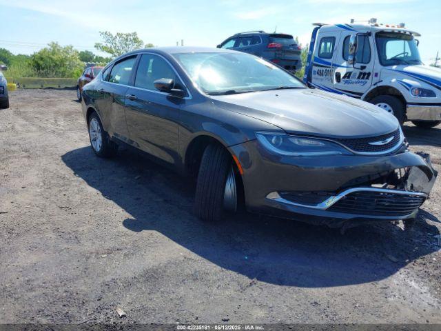  Salvage Chrysler 200