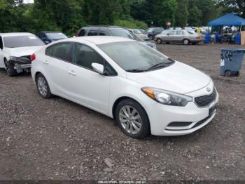  Salvage Kia Forte