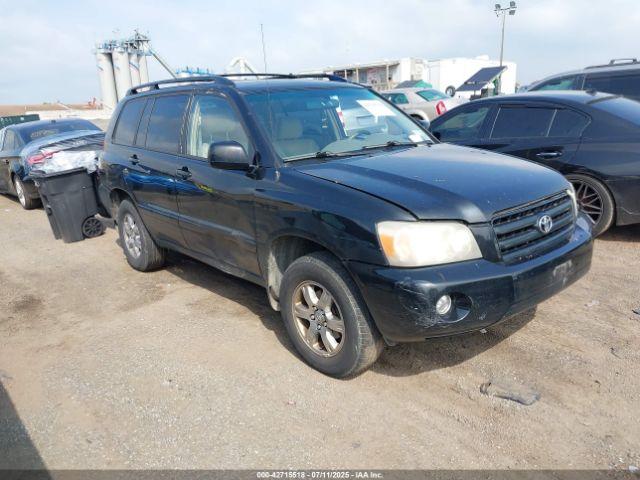  Salvage Toyota Highlander