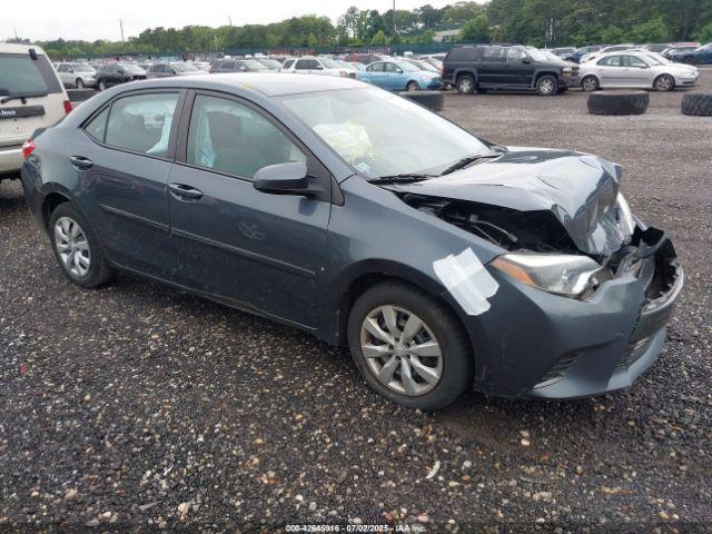  Salvage Toyota Corolla