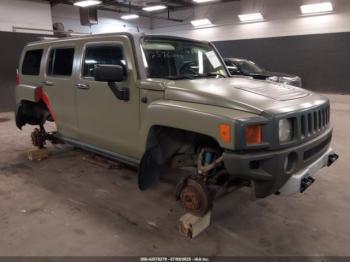  Salvage HUMMER H3 Suv