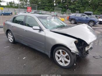  Salvage INFINITI G35x