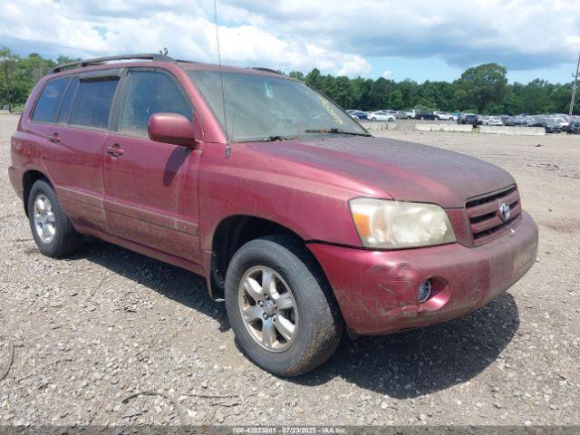  Salvage Toyota Highlander