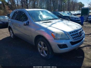  Salvage Mercedes-Benz M-Class