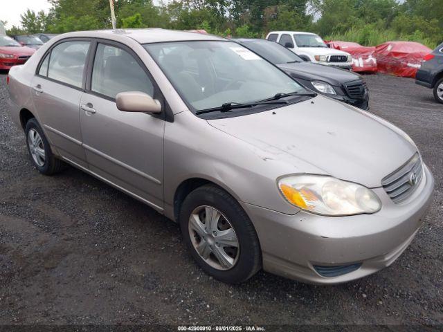  Salvage Toyota Corolla