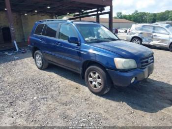  Salvage Toyota Highlander