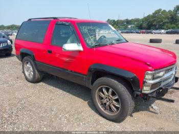  Salvage Chevrolet Blazer