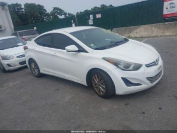  Salvage Hyundai ELANTRA