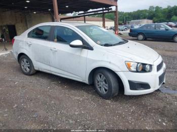  Salvage Chevrolet Sonic