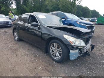  Salvage INFINITI G37x