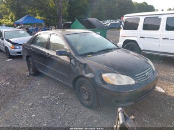  Salvage Toyota Corolla
