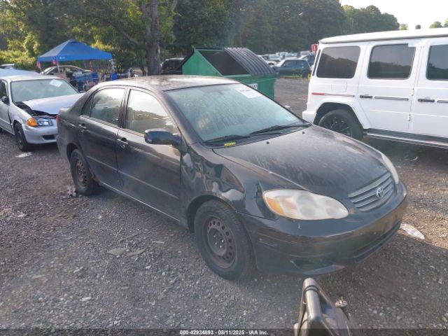  Salvage Toyota Corolla