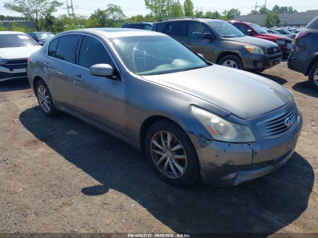  Salvage INFINITI G35x