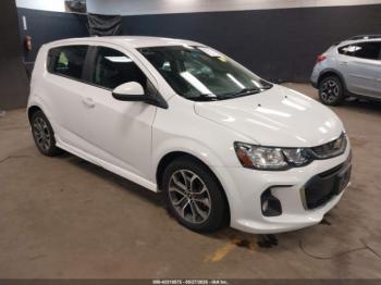 Salvage Chevrolet Sonic