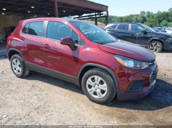  Salvage Chevrolet Trax