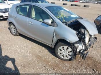  Salvage Toyota Prius c