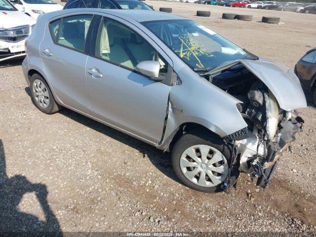  Salvage Toyota Prius c