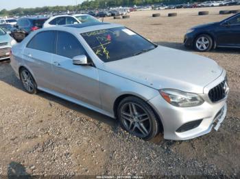  Salvage Mercedes-Benz E-Class
