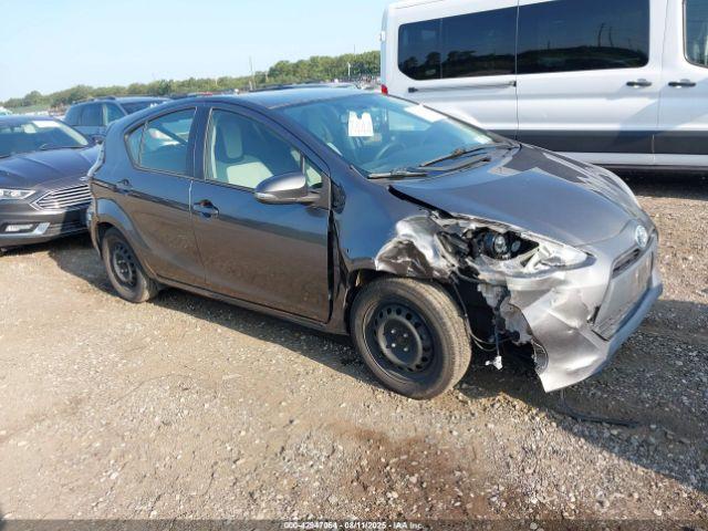  Salvage Toyota Prius c