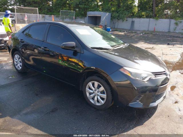  Salvage Toyota Corolla