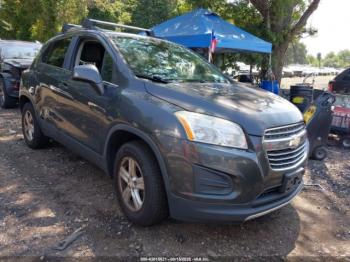  Salvage Chevrolet Trax