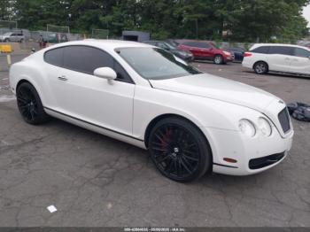  Salvage Bentley Continental Gt