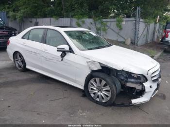  Salvage Mercedes-Benz E-Class