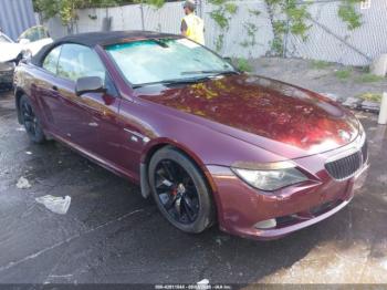  Salvage BMW 6 Series