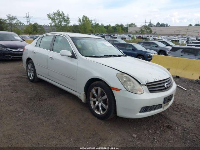  Salvage INFINITI G35x