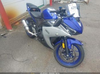  Salvage Yamaha Yzfr3