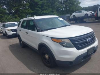 Salvage Ford Police Interceptor