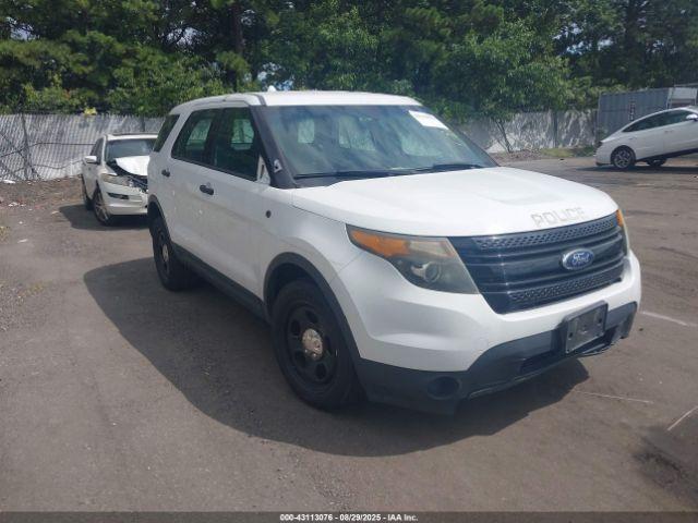  Salvage Ford Police Interceptor