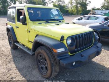  Salvage Jeep Wrangler