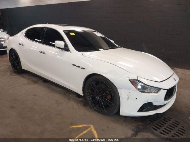  Salvage Maserati Ghibli