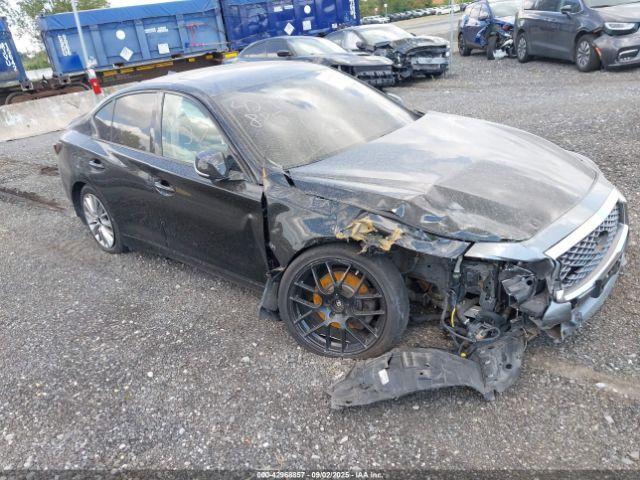  Salvage INFINITI Q50