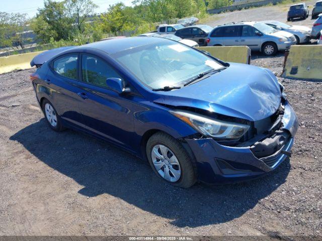  Salvage Hyundai ELANTRA
