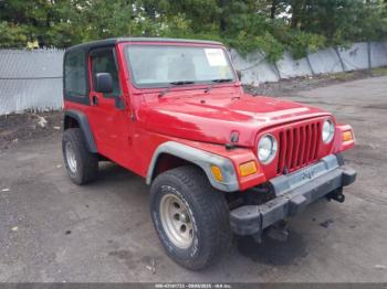  Salvage Jeep Wrangler