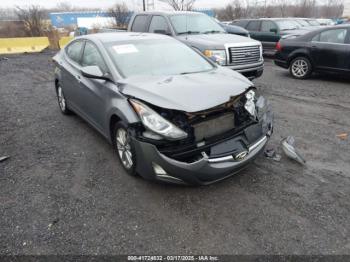  Salvage Hyundai ELANTRA