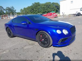  Salvage Bentley Continental Gt